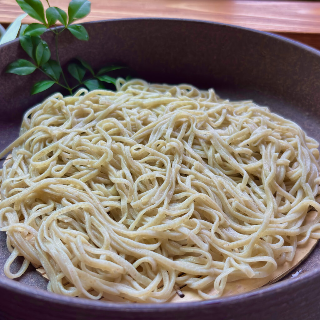 蕎麦処梅心寒ざらし蕎麦